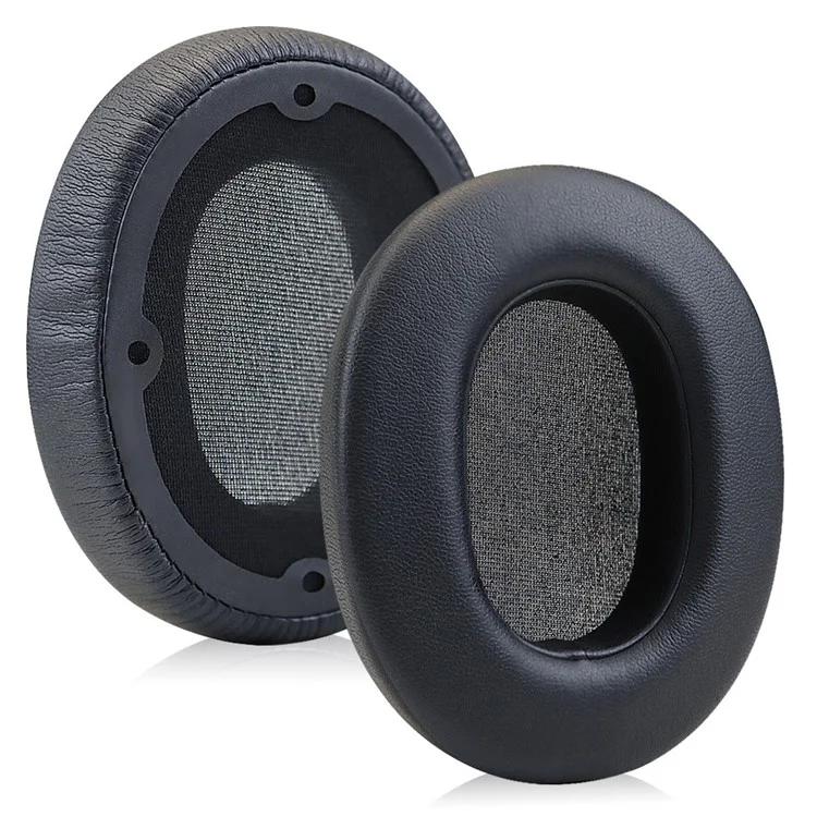 1 Pair For Edifier W830BT / W860NB Headphone Earpads Protein Leather Replacement Earmuffs - Black 1 Pair For Edifier W830BT / W860NB Headphone Earpads Protein Leather Replacement Earmuffs - Black