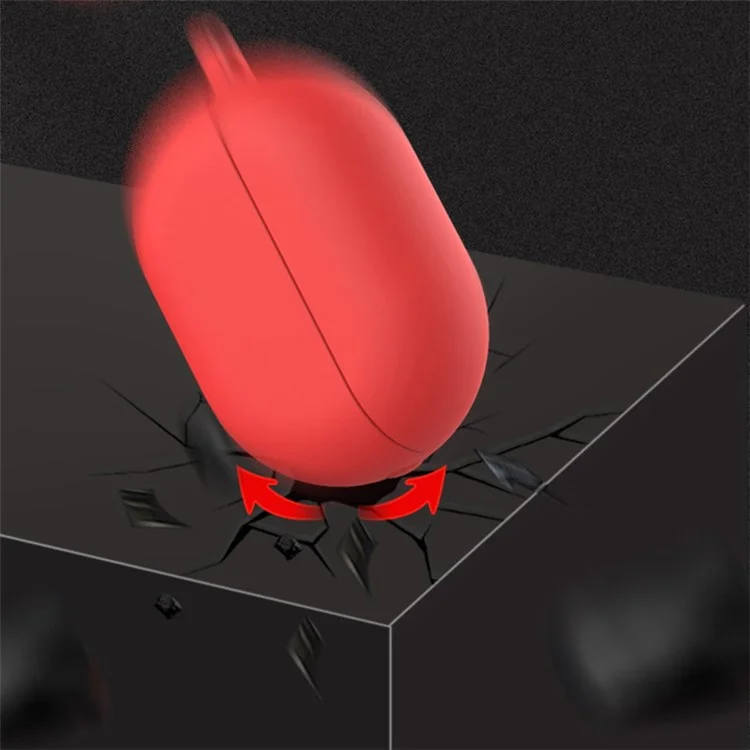 For Huawei Freebuds Pro Case Set Earbuds Soft Silicone Protective Kit with Neck Strap/Carabiner For Huawei Freebuds Pro Case Set Earbuds Soft Silicone Protective Kit with Neck Strap/Carabiner