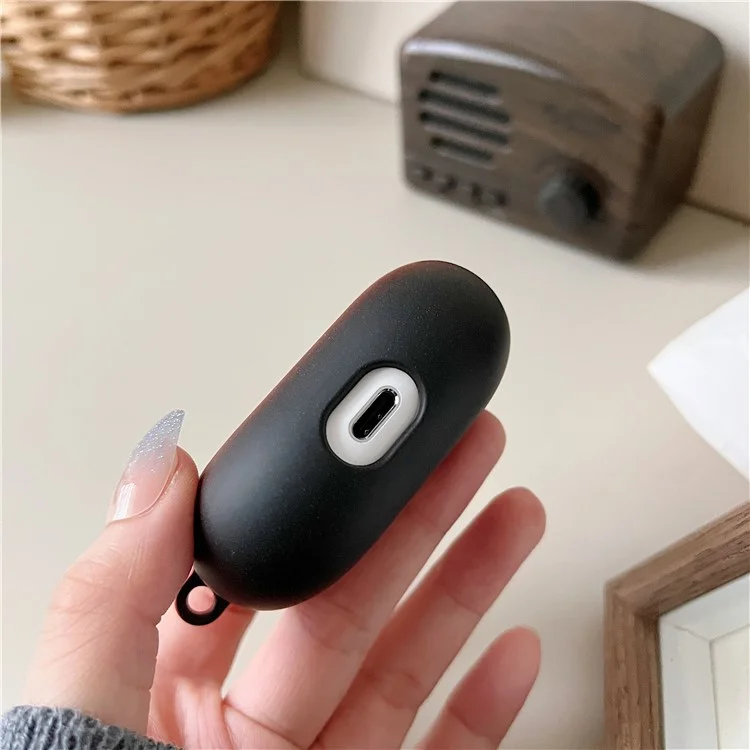 For Huawei FreeBuds Pro 3 Earphone Case Gradient Matte Hard PC Earbud Cover - Red+Black