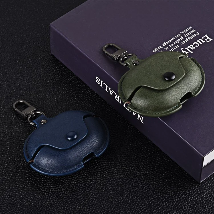 For Huawei FreeClip Earphone Case PU Leather Bluetooth Headset Charging Bin Sleeve - Dark Brown For Huawei FreeClip Earphone Case PU Leather Bluetooth Headset Charging Bin Sleeve - Dark Brown