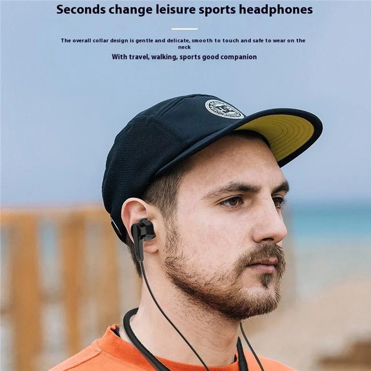 ML733 Sport Running Fitness Neckband Bluetooth Headset Magnetic Wireless Music Calling Earphone ML733 Sport Running Fitness Neckband Bluetooth Headset Magnetic Wireless Music Calling Earphone