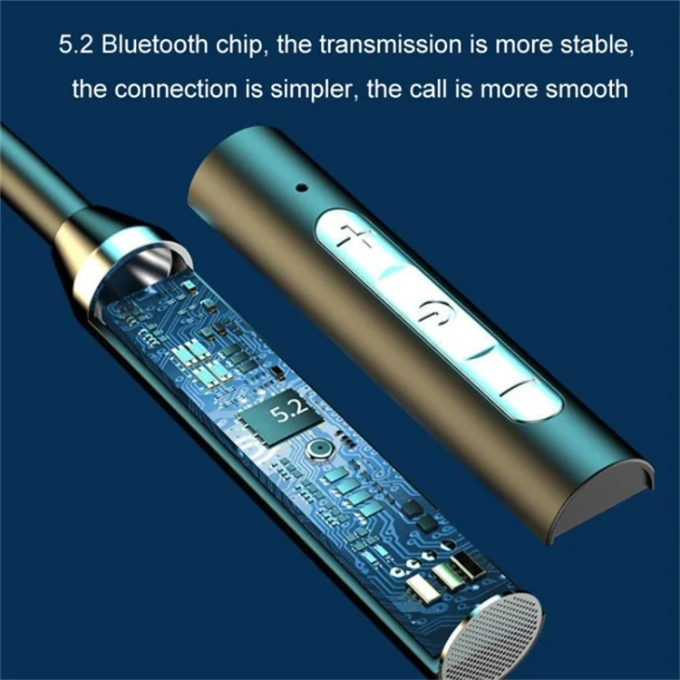 Wireless Neck Hanging Earphones Magnetic Sports Bluetooth Neckband Headphones - Black Wireless Neck Hanging Earphones Magnetic Sports Bluetooth Neckband Headphones - Black